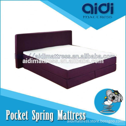 Portable Thin Memory Foam King Koil Pocket Spring Camping Mattress AI-1001